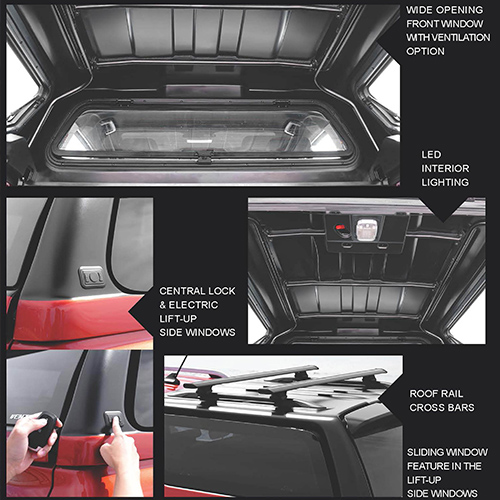 MAXTOP VENTURE แบบสีทูโทน พร้อม Cross bar